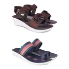 Combo of Flats & Sandals for Women 