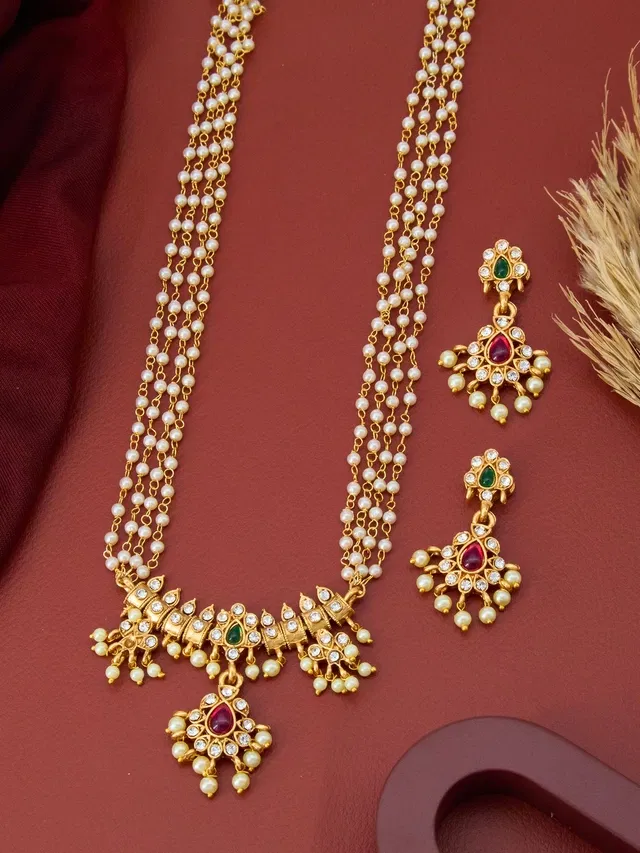 Fashion Jewellery Set for Women (Grey, Free Size)