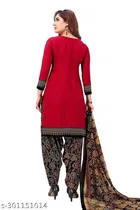 Cotton Printed Salwar Suit for Women 