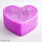 Heart Shaped 3 Wick Candle 