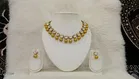 Stylish Women'S Jewellery Set, Golden