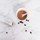 Decor PVC Vinyl Wallpaper for Home White Marble 45x250cm