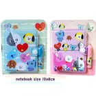 Printed Mini Pocket Diary with Pen for Kids (Assorted, Set of 2)