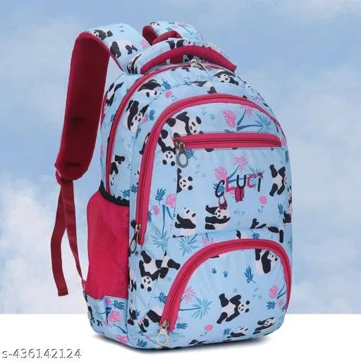 Canvas Backpack Bag, Blue