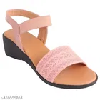 Acknew Women heels Ankle Strap Wedges 