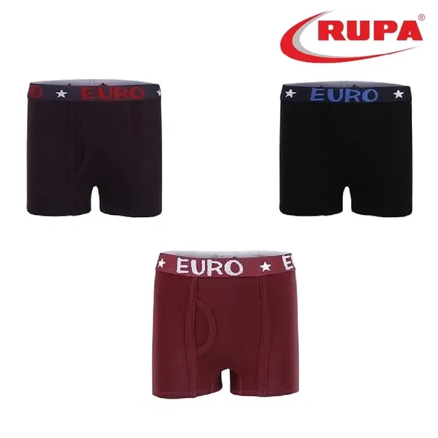 Rupa Euro Jr. Micra Mini Trunks for Kids (Multicolor, 73 cm) (Pack of 1)