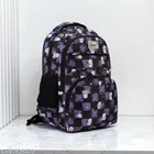 Polyester Backpack Bag, Black