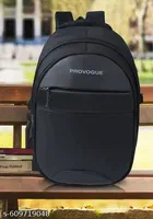 Polyester Backpack for Men & Women, Black