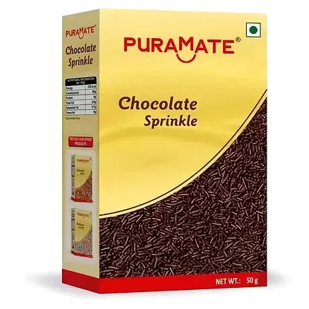 प्योरामेट चॉकलेट स्प्रिंकल 50 g