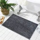EW Flower Tufted Indoor Mat [38x58 cm] Grey