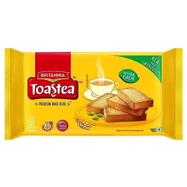 ब्रिटानिया टोस्टी प्रीमियम बेक रस्क 250 g