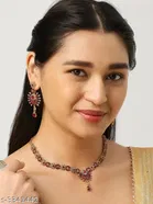 Alloy Stone Jewellery Set for Women 