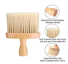 Face & Neck Wooden Durable Makeup Brush (Multicolor)