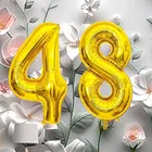 Foil Balloon for Birthday Celebration, No. 48 