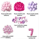 57 Pcs 7th Birthday Decoration kit, Multicolour, Set of 1