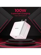 USB-A To Type C Cable and Tecsox Type C 100 Watts All in 1 Mobile Charger 