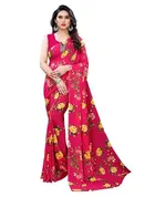 SVB प्रिंटेड साड़ी फॉर वीमेन 