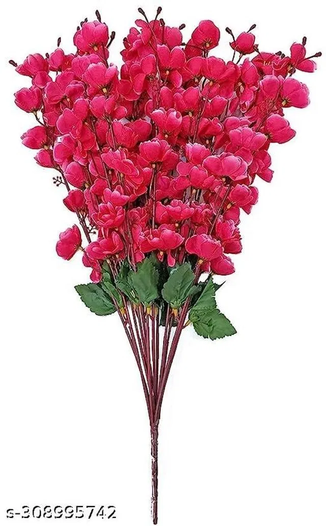 Plastic Artificial Flower (Multicolor)
