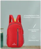 Polyester Backpack for Men & Women (Red)