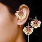 Brass Gold Plated Ear cuff for Women 
