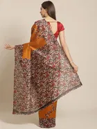 Mysore Silk Printed Saree for Women 