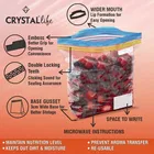 Crystal Zipper Seal Bags, Multipurpose Transparent Slide Seal Bags 