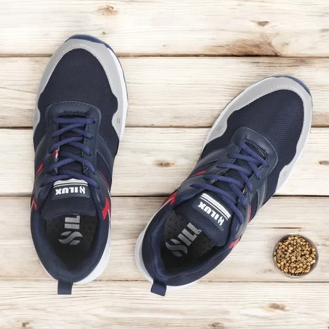 Casual Shoes for Men (Navy Blue, 8)