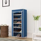 Metal 6 Layer Collapsible Shoe Rack 