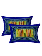 Jaipur Gate Cotton Double Bedsheet With 2 Pillow Covers 