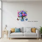 Fancy 3D Floral Wall Sticker 