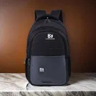 Polyester Backpack for Men & Women, Black