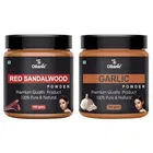 Natural Red Sandalwood & Garlic Powder for Skin & Hair 