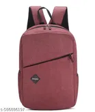Fabric Backpack Bag, Maroon