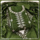 Vichitra Silk Embroidered Punjabi/All Over Suits for Women 