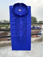Cotton Embroidered Kurta for Men 
