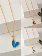 Gold Plated Chain & Pendant for Women & Girls 