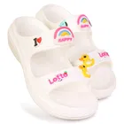 Sliders for Women (White, 5)