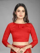 Trendy Heavy Georgette Saree with Blouse Piece For Women 