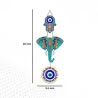 Khatu Craft  Elephant Evil Eye Hanging 20x40cm