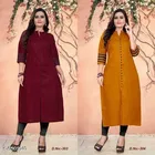 Printed Cotton Kurti for Women, Pack of 2 