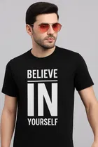 Round Neck Printed T-Shirt for Men 
