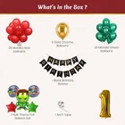 Hulk Theme 1st Birthday Balloon Decoration Kit For Kids, Multicolor, Pack Of 53