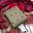 Chanderi Cotton Unstitched Dress Material for Women 