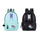 Combo of BTS Printed PU Backpacks for Women & Girls 
