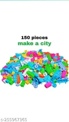 Plastic 150 Pcs Block Toys Set for Kids 