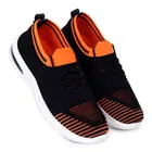 Womens Sport Shoes for Women, Navy Blue & Orange 
