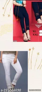 Cotton Lycra Trouser for Women 