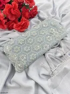 Chiffon Embroidered Saree for Women 