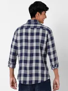 Full Sleeves Checkered Shirt for Men 