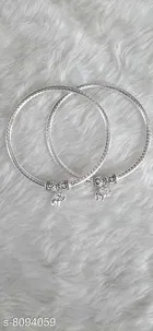 Anklet Silver Free Size Anklets & Toe Rings for Women